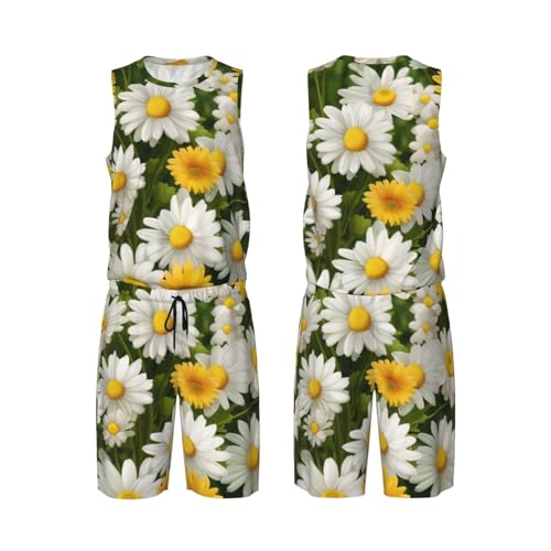 Maillot de basket-ball d'été floral pour vos matchs et sorties urbaines