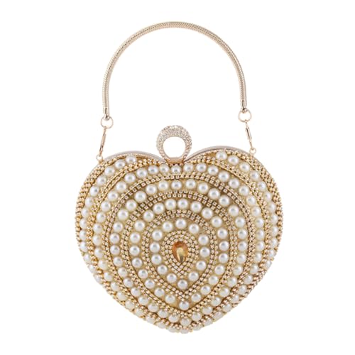 Sac à main avec chaîne pour fête et cocktail chic en polyester