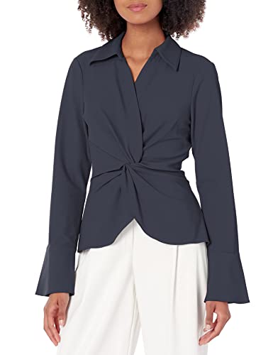 Cinq a Sept Women's McKenna TOP, Navy, XXS