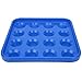 Dilwe Billiard Ball Storage Tray,Portable 16 Holes Snooker Tray Plastic Pool Table Storage Holder Billiards Supplies Accessories for Billiard Room(Blue)