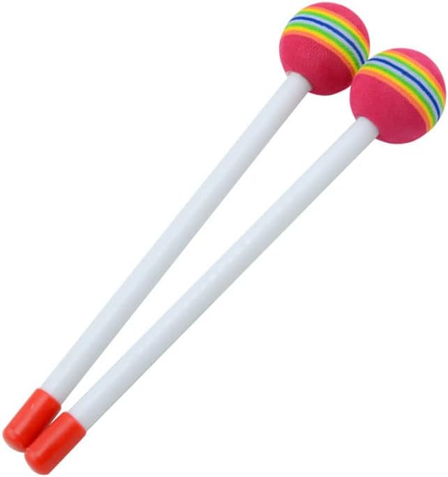 Lollipop Felt Soft Drum Stick Timpani Mallets Foam Head