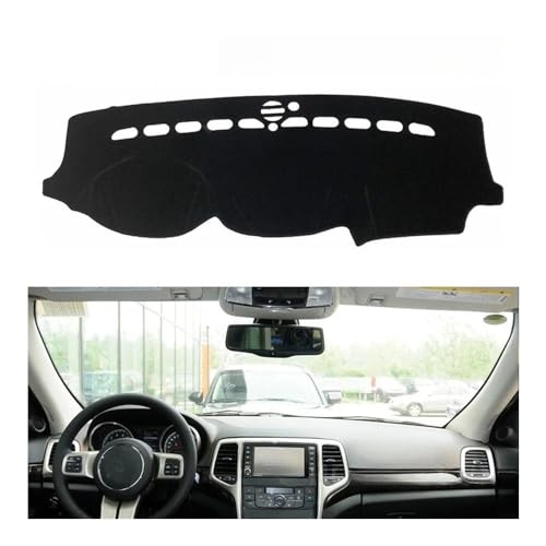 Tapis de tableau de bord Jeep Grand Cherokee WK2 pare-soleil couverture protection auto