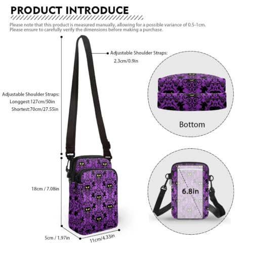 Image of Xpyiqun Small Crossbody Bag Women Phone Purses Sling Shoulder Handbag Cross Body Pouch Wallet Bags