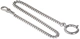 Hochwertige Taschenuhrkette MTS Taschenuhrkette Rundpanzer 4 mm / 30 cm hochwertig veredelt