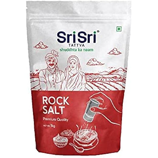 Sri Sri Rock Salt - Healthy Life - 1Kg pack
