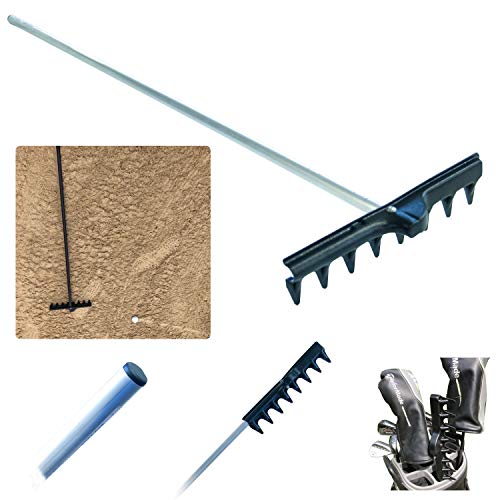 telescopic bunker rake