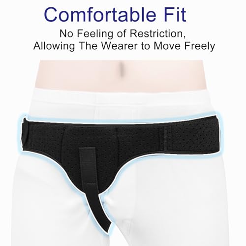 Faja para Hernia Hombre y Mujer Ajustable con Almohadillas miniatura 7