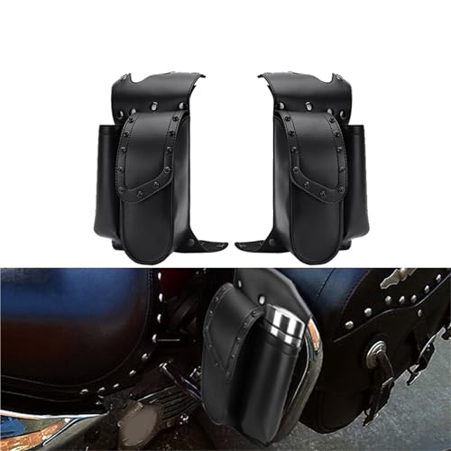 Bolsa protectora para sillín de moto PU impermeable compatible con Electra Glide 2