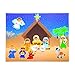Fun Express - Dyo Nativity Sticker Scene for Christmas - Stationery - Stickers - Make - A - Scene (Lrg) - Christmas - 12 Pieces