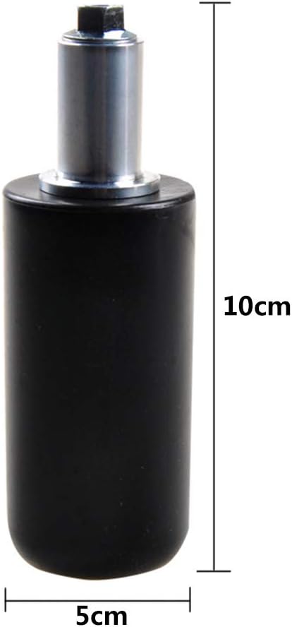 1 Pair Frame Sliders for Motorcycle Practical Anti Crash Protector(Black)