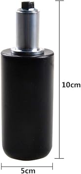 1 Pair Frame Sliders for Motorcycle Practical Anti Crash Protector(Black)