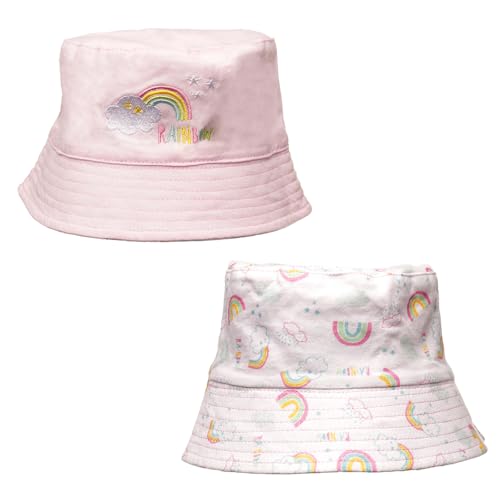 Undercover Baby Bucket Hat GL1093 Pink Rainbow 12-24 Months