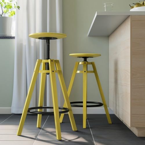 IKEA イケア ? カウンターチェア イエロー 63-74cm m00613090 DALFRED 