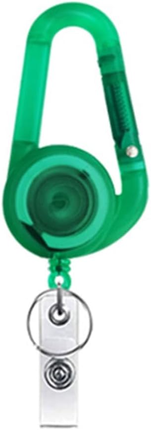 Colorful Sturdy Plastic Easy Pull Keychain Practical ABS Materials Carabiner Clip for Keys and Phones Decoration