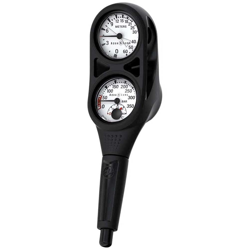 Aqua Lung – Console 2 Elements Depth/Pressure Gauge, 0
