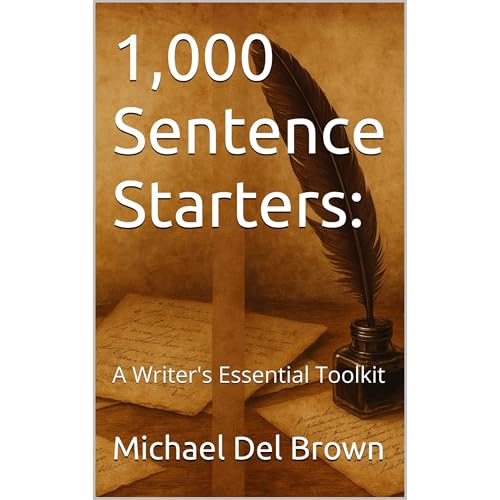 Michael Del Brown's 1,000 Sentence Starters: episode artwork