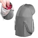Ouliget Collapsible Bucket for Soaking Feet,Portable Travel Foot Bath Tub,Fully Wrapped Knee Fumigation Foot Soaking Bath Basin,Foot Spa Bag for Outdoor Travel Camping Fishing