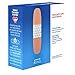 Band-Aid Brand Tru-Stay Plastic Strips Adhesive Bandages for First Aid & Wound Protection, Sterile Individually Wrapped Wound Care Bandages for Minor Cuts & Scrapes, All One Size, 60 ct