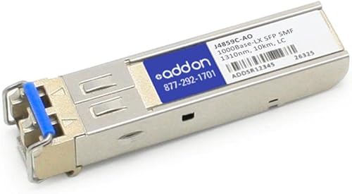 Add On HP J4859C Compatible TAA Compliant 1000Base-LX SFP Transceiver (SMF, 1310
