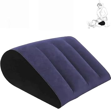 Sex Position Pillow for Couples - Adjustable Support Cushion with Leak-Proof Valve, Strong Load Capacity, Soft Velvet Surface, Multi-Angle Body Support for Comfort & Relaxation