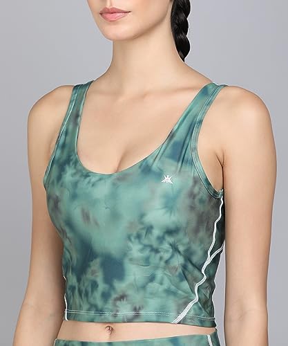 Image of Kobo Medium Impact Slip on Everyday Sports Bra for Women - Lightly-Padded, Non-Wired & High Coverage | Lined Cups with Removable Inserts (Imported)