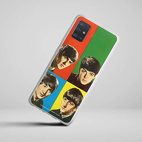 DeinDesign Coque en Silicone Compatible avec Samsung Galaxy A51 Etui Silicone Coque Souple Rock ‘n’ Roll Visages The Beatles - Les Beatles, Paul McCartney, John Lennon, RIngo Starr, George Harrison DeinDesign Coque en Silicone Compatible avec Samsung Galaxy A51 Etui Silicone Coque Souple Rock 'n' Roll Visages The Beatles – Image 3