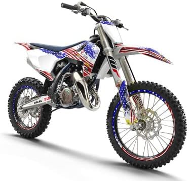 Miniatura 5 de 2018-2023 Mini TC 50 Merica USA Senge Graphics Base Kit Compatible with Husqvarna