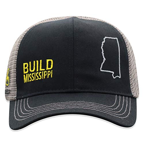 Casquette John Deere respirante en maille pour enfant motif Mississippi