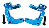 Hot Racing ECT1906 Aluminum Caster Blocks (Blue) - ECX 2WD