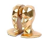 WQISON Ornamente Skulpturen Statue Figuren Dekoration-Harz-Dekoration Hausmodell Verkaufsbüro Studie Regal Crafts Dekoration Büro Kreative Dekoration Buch durch Bookend