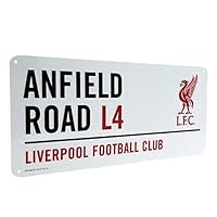 Liverpool FC Street Sign/Metall-Straßenschild