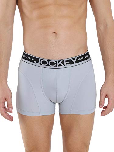 Image of Jockey SP56 Men's Micro Touch Nylon Elastane Stretch Trunks with Stay Fresh & Stay Dry Technology