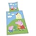 Produktbild Herding Peppa Pig Bettwäsche-Set, Baumwolle, Mehrfarbig, Deutsche Größe