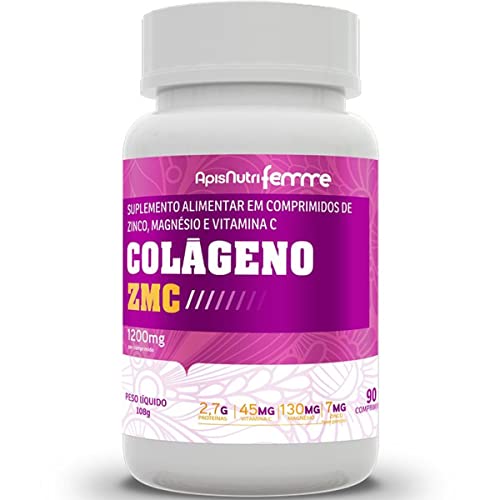 Apisnutri Colageno Zmc 90 Comp