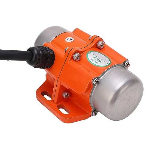 Image of Single Phase Vibration Motor, Electric Vibrator Aluminum Alloy Low Noise 220V IP66 High Efficiency for Machine Devices (100W)