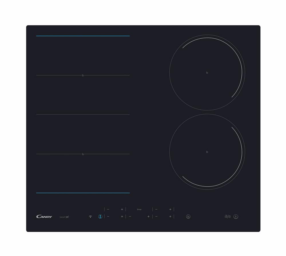 Plaque de cuisson 4 feux induction 60 x 56 cm - CIES 644 DC WIFI