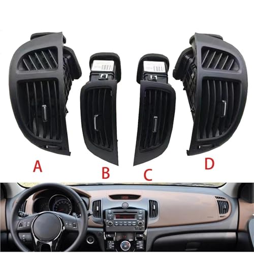 Grille de ventilation centrale avant pour KIA Cerato 2008-2015 - 2