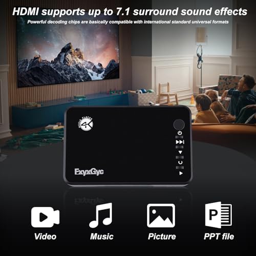 Lecteur multimédia numérique 4K pour lire vos fichiers ISO et MKV