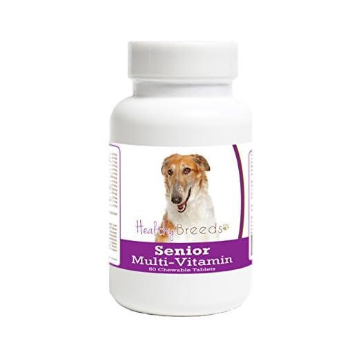 Healthy Breeds Borzois Senior Dog Multivitamin Tablets 60 Count