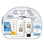 Convenience Kits International Women's Deluxe 10 Piece Kit with Travel Size TSA Compliant Essentials Featuring: Pantene Hair Products in Reusable Toiletry Zippered Bag - Image 2