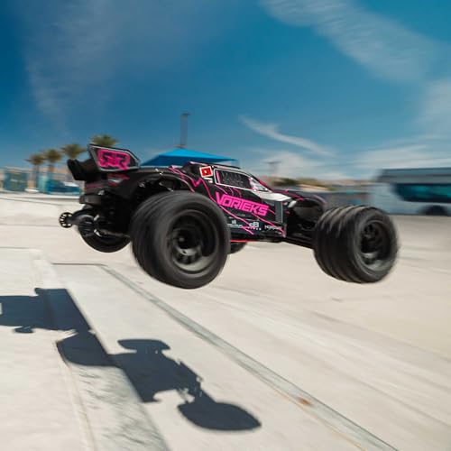 ARRMA RC Truck 1/10 VORTEKS 223S DSC 2WD RTR Brushless Stadium Truck, Pink, (Lipo Battery and Charger Not Included) ARA3505T3 image 6