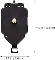 Vista 2 de Gatuida Reloj de pared, 1 Unidades de accesorios de reloj de péndulo, suministros de escalonamiento, mecanismo de reloj de plástico
