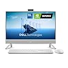 Dell 27 All-in-One Desktop ec27250-27-inch FHD Touch Display, Intel Core 7 Processor 150U, NVIDIA GeForce MX570A 2GB GDDR6 Graphics, 32GB DDR5 RAM, 1TB SSD, Windows 11 Pro, Onsite Service – White