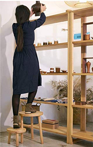 Taburete de madera maciza con estructura reforzada para cocina 6