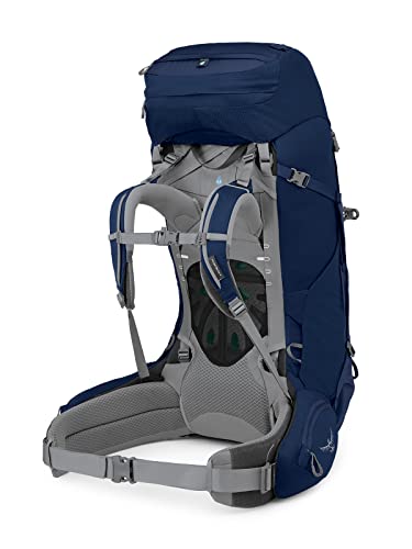 Osprey Ariel 65L Women's Backpacking Backpack, Ceramic Blue, WM/L, Extended Fit - Image 5