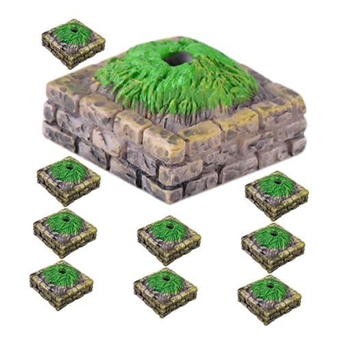 TOPPERFUN 10piezas Bandejas para Joyas Organizador para Anillos Pulseras y Aretes Base Antideslizante Adecuado para Baño y Dormitorio