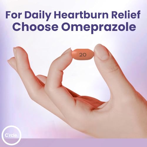 Image of C'rcle Omeprazole 20mg Tablets 42 Ct - Heartburn Medicine - Acid Reducer