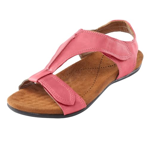 Sapatilhas ortopédicas femininas confortáveis para caminhada, sapatos casuais de praia, sandálias es