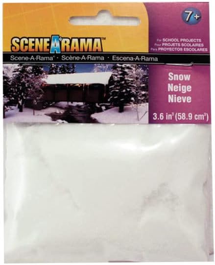 Snow 3.6 Cubic Inches-
