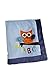 NoJo by Jill McDonald Abc with Me Appliqued Coral Fleece Blanket